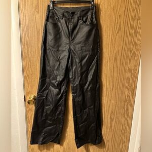 Black High-Waisted Pants